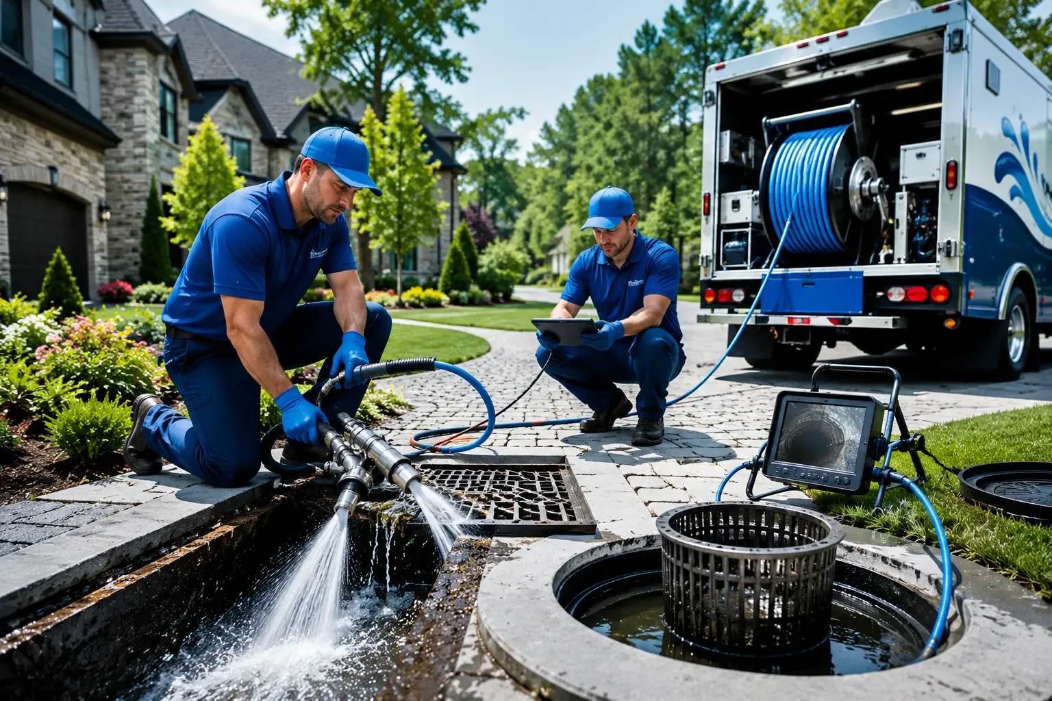 Local outdoor drain cleaning professionals in Mayville, WI