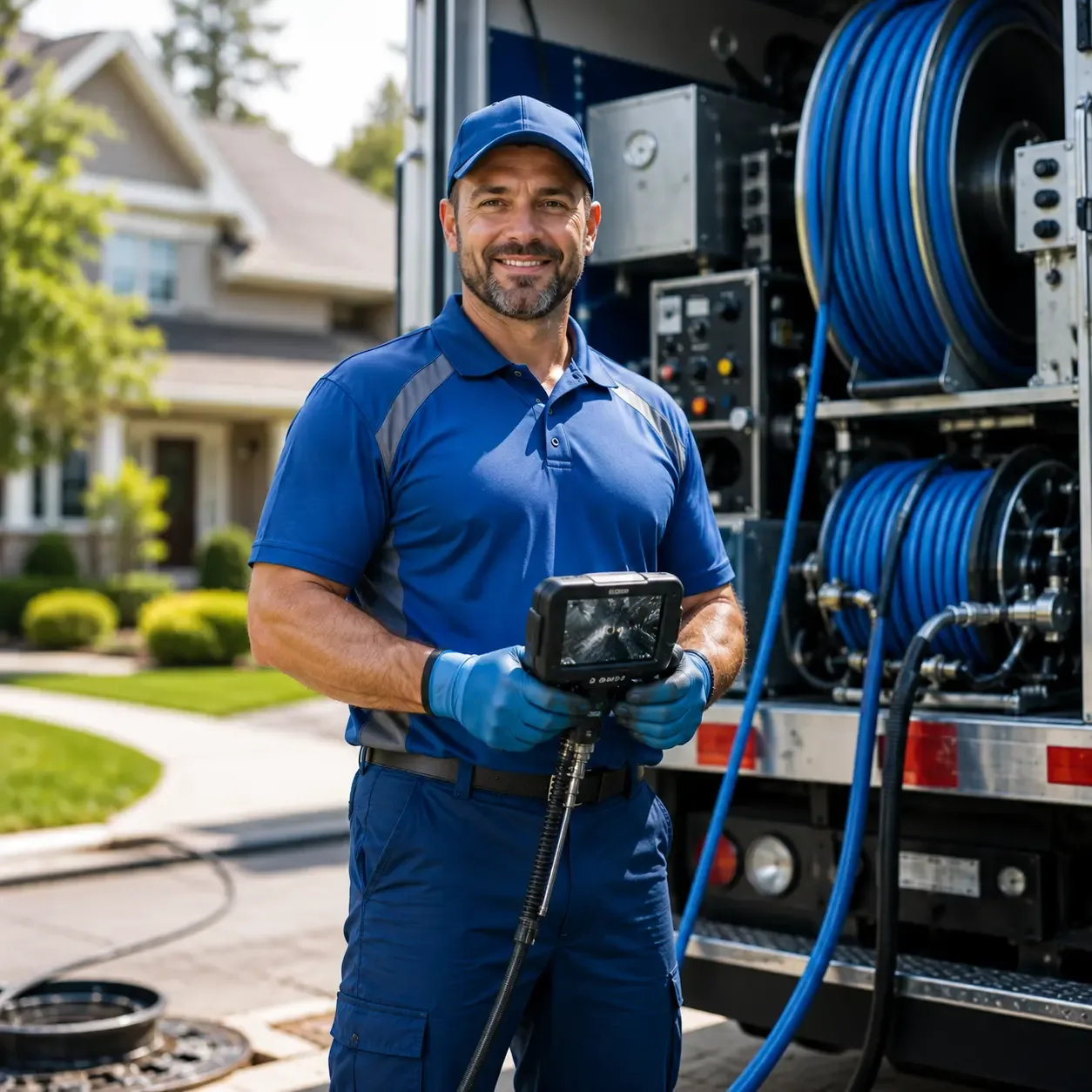 Local outdoor drain cleaning specialists in Mayville, WI